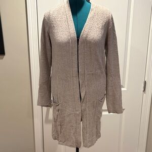 Barefoot Dreams Cozy Tan Cardigan